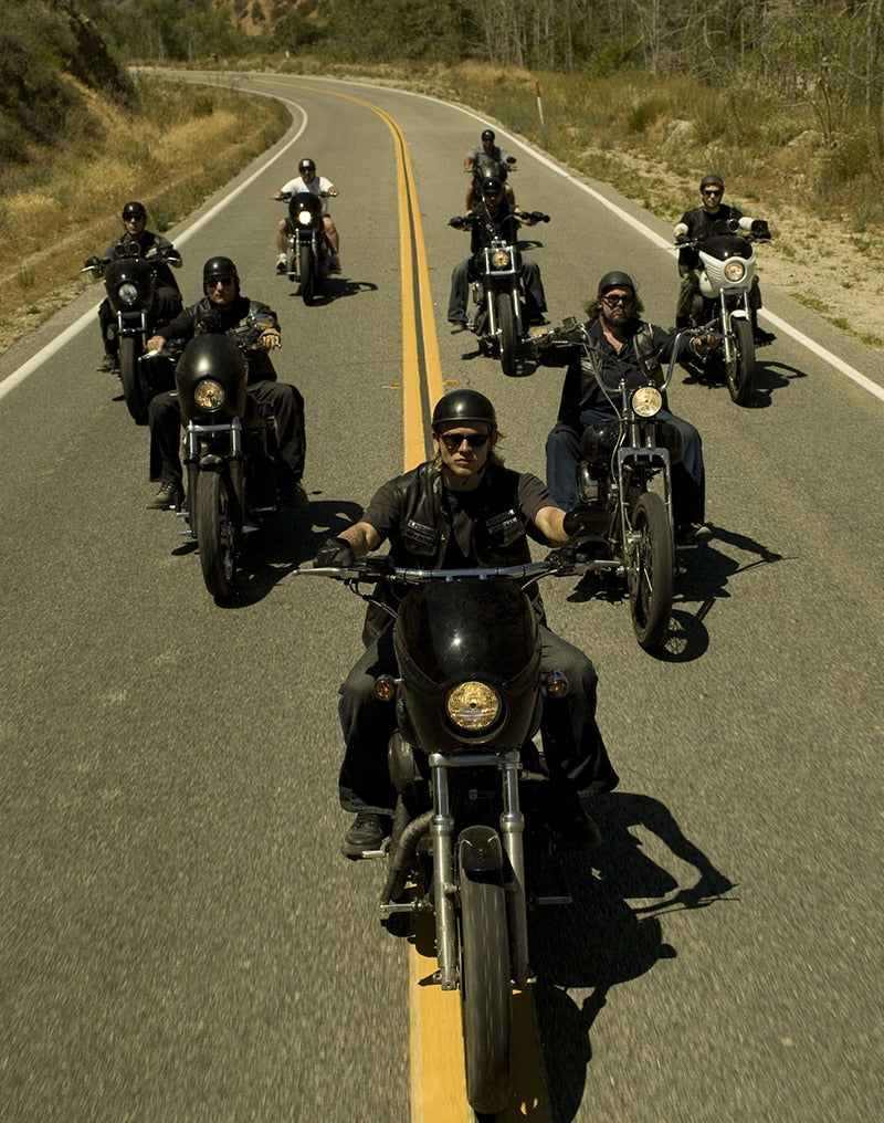 Sons Of Anarchy Classical Motorcycle Cowhide Leather Vest