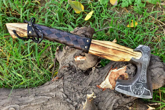 Custom Hand Made Forged High Carbon Steel Axe Superb Design Hatchet Tomahawk Wh 3549 Axe