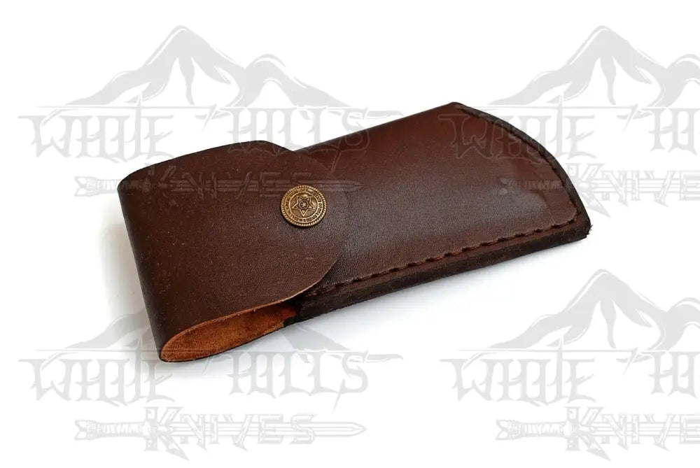 Damascus Steel Pocket Folding Hunter Knife