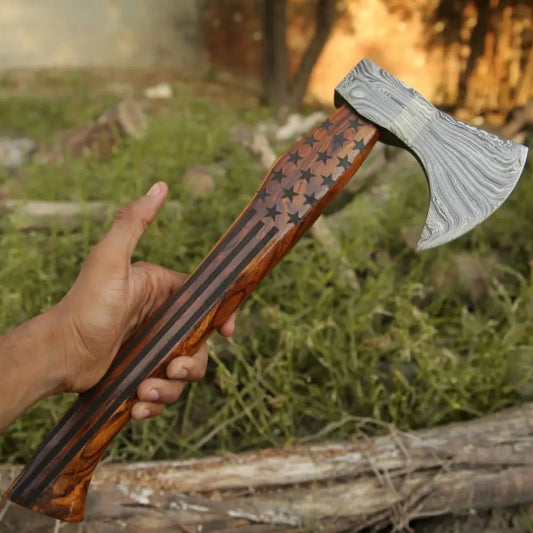 We The People Chopper - American Damascus Axe 20 Inches Axe