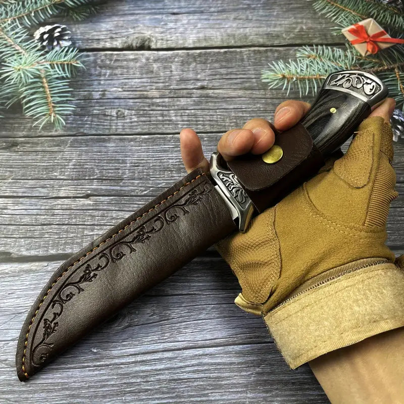 Custom Hand Forged Stainless Steel Hunting Knife EDC-Fixed blade knife White Hills Knives