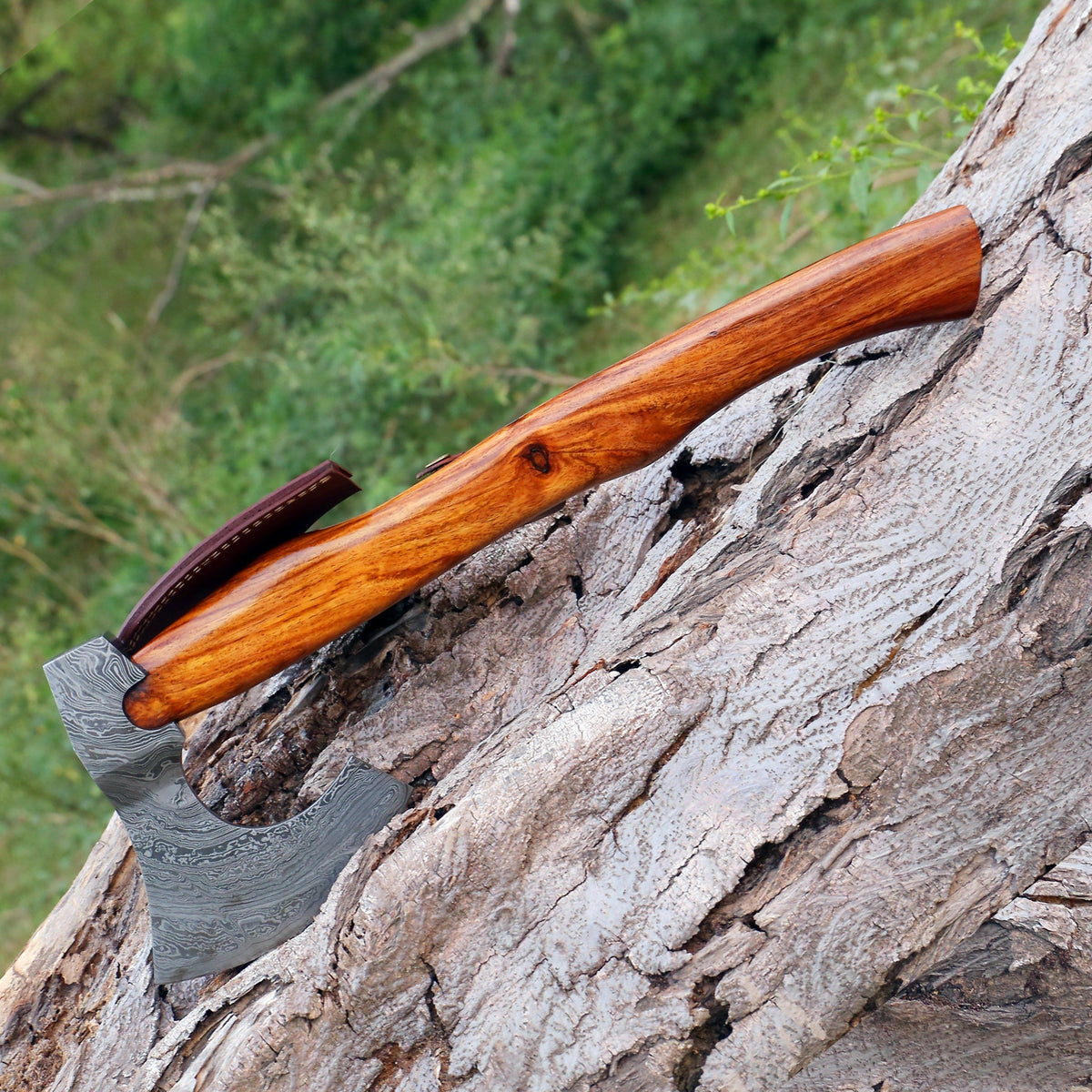 Custom Hand Made Forged Damascus Steel Axe Superb Design Hatchet Tomahawk Wh 1673 Axe