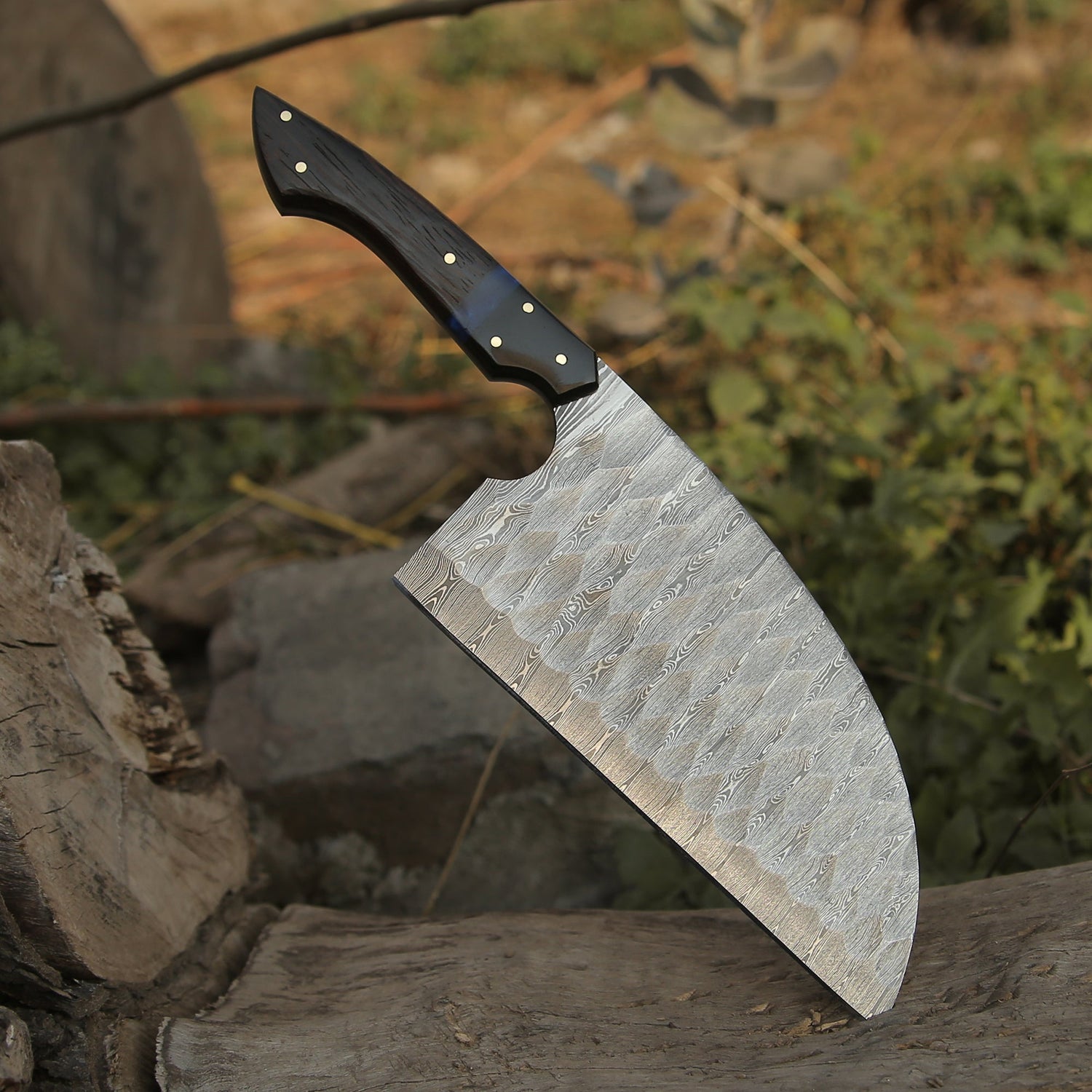The Orchid Serbian Chef Knife