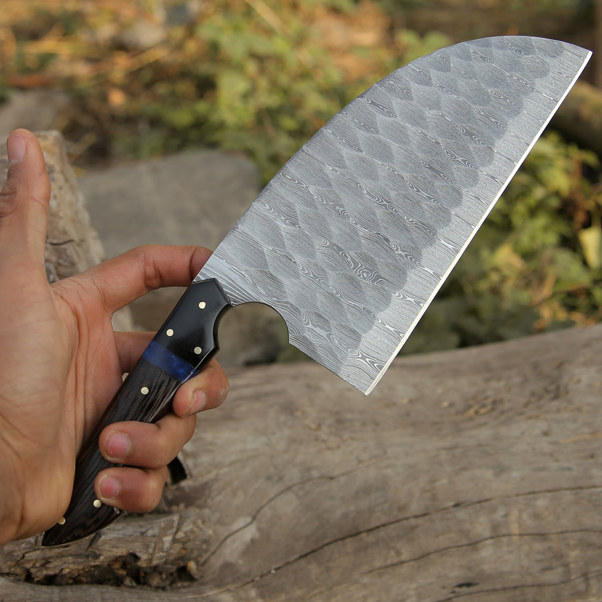 The Orchid Serbian Chef Knife