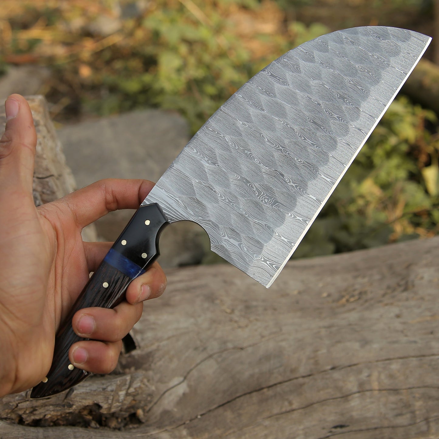 The Orchid Serbian Chef Knife