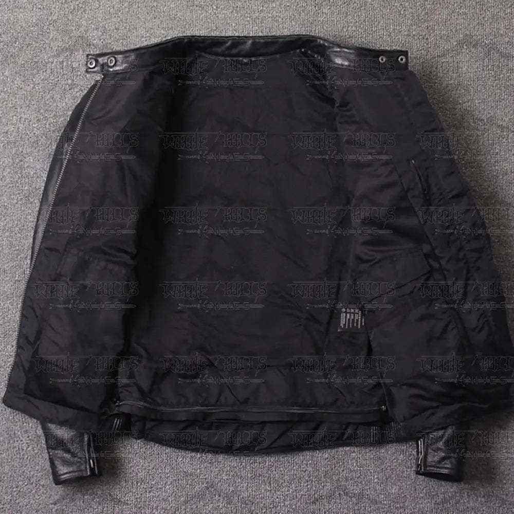 Alpine Stars Road Riding Cowhide Leather Jacket - White Hills Knives