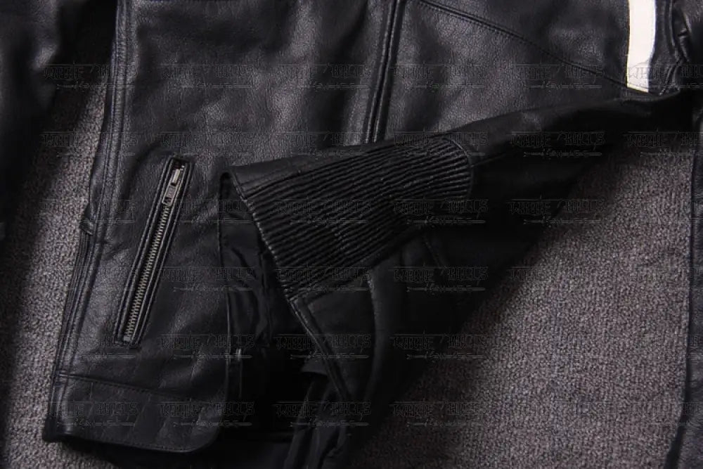 Alpine Stars Road Riding Cowhide Leather Jacket - White Hills Knives