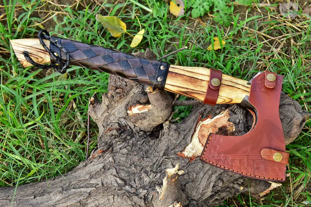 Custom Hand Made Forged High Carbon Steel Axe Superb Design Hatchet Tomahawk Wh 3549 Axe