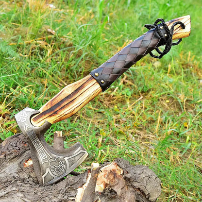 Custom Hand Made Forged High Carbon Steel Axe Superb Design Hatchet Tomahawk Wh 3549 Axe