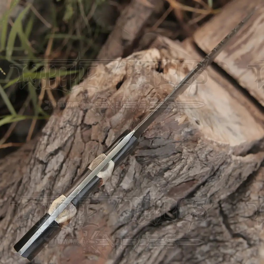 Custom Handmade Forged Damascus Steel Hunting Bushcraft Survival Tracker Knife Tracker Knife
