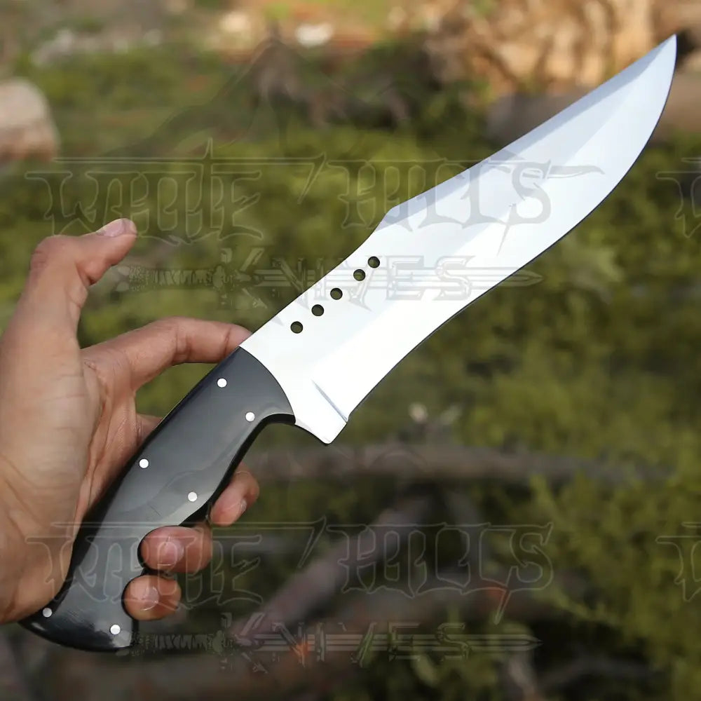 Handmade Forged Stainless Steel Survival Hunting Bushcraft Kukri Knife Edc 15 With Resin Handle