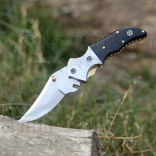 Stainless Steel Folding Pocket Knife - Camping
