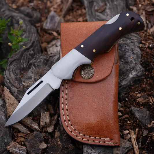 Stainless Steel Folding Pocket Knife - Camping Wh 5151