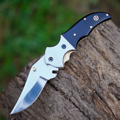 Stainless Steel Pocket Knife with Pocket Clip - Camping Pocket Folding Knife WH 3540-CP Folding Knife
