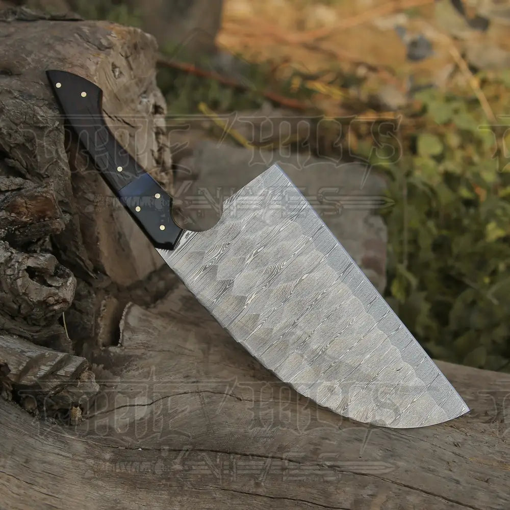 The Orchid Serbian Chef Knife
