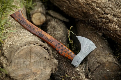 We The People Chopper - American Damascus Axe 20 Inches Axe
