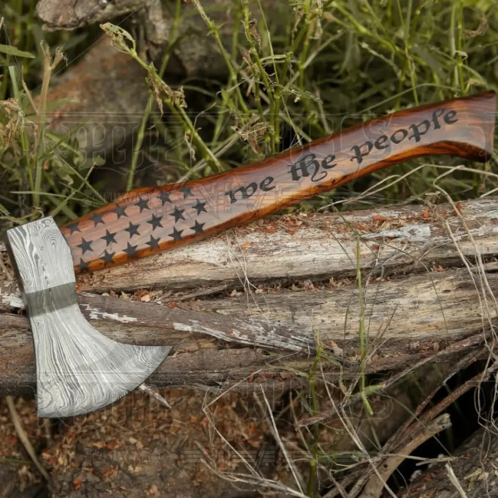 We The People Chopper - American Damascus Axe 20 Inches Axe