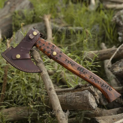 We The People Chopper - American Damascus Axe 20 Inches Axe